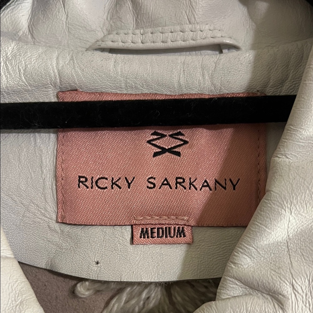 Ricky Sarkany Ivory and Beige Embroidered Jacket - Picture 2 of 4